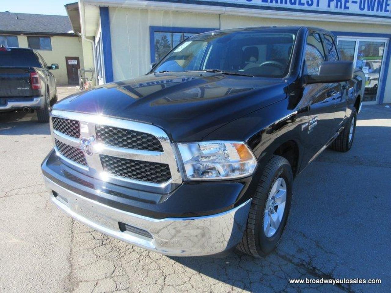 Used 2021 Dodge Ram 1500 LIKE NEW CLASSIC-SLT-MODEL 6 PASSENGER 5.7L - HEMI.. 4X4.. QUAD-CAB.. 6.6-FOOT-BOX.. BACK-UP CAMERA.. BLUETOOTH SYSTEM.. KEYLESS ENTRY.. for sale in Bradford, ON