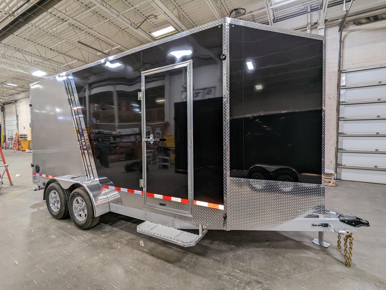 2023 Canadian Trailer Company 7x16 V-Nose Cargo Trailer Aluminum Photo9