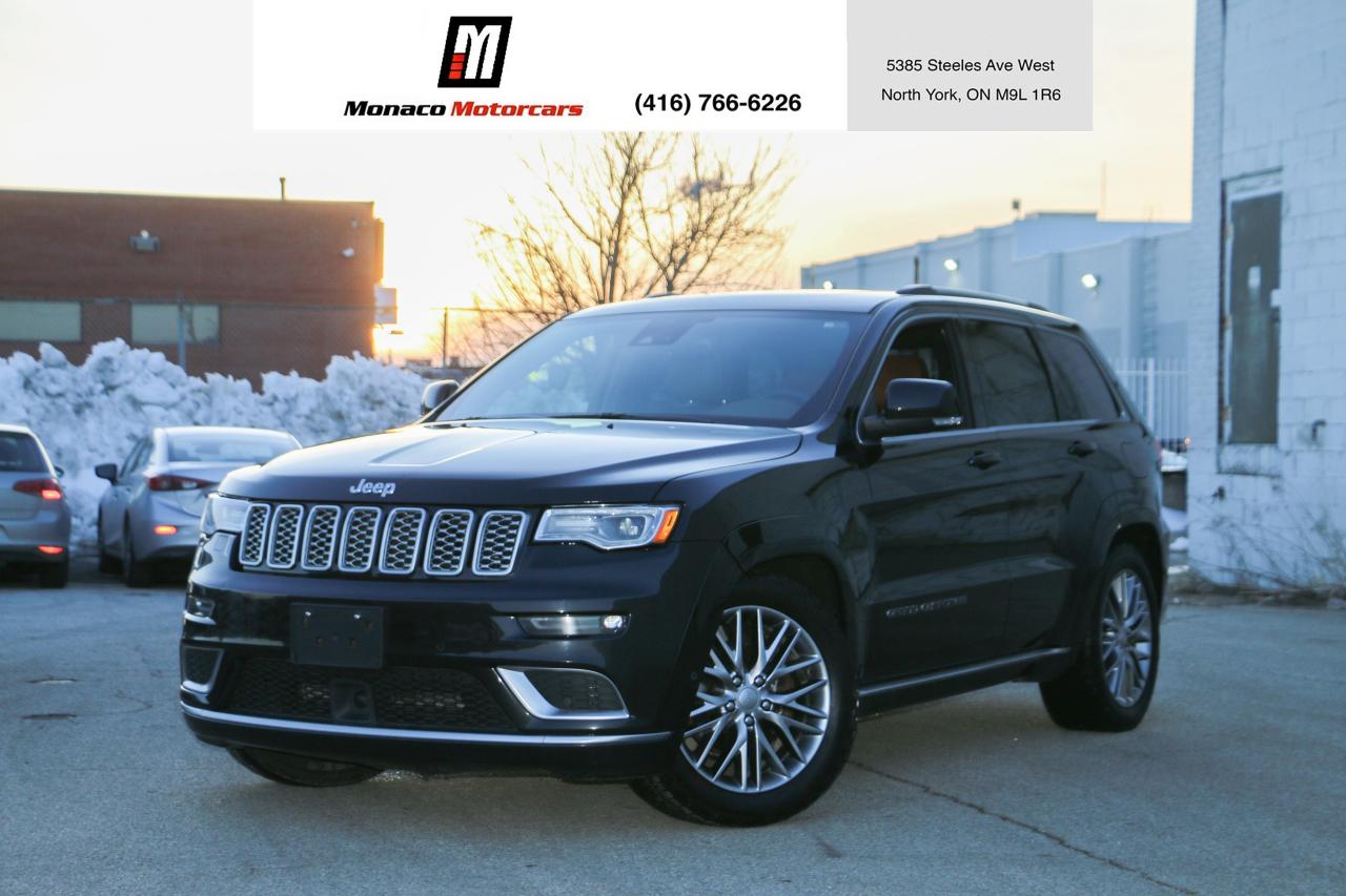 Used 2017 Jeep Grand Cherokee SUMMIT - LEATHER|PANO|NAVI|CAMERA|ACTIVE CRUISE for sale in North York, ON