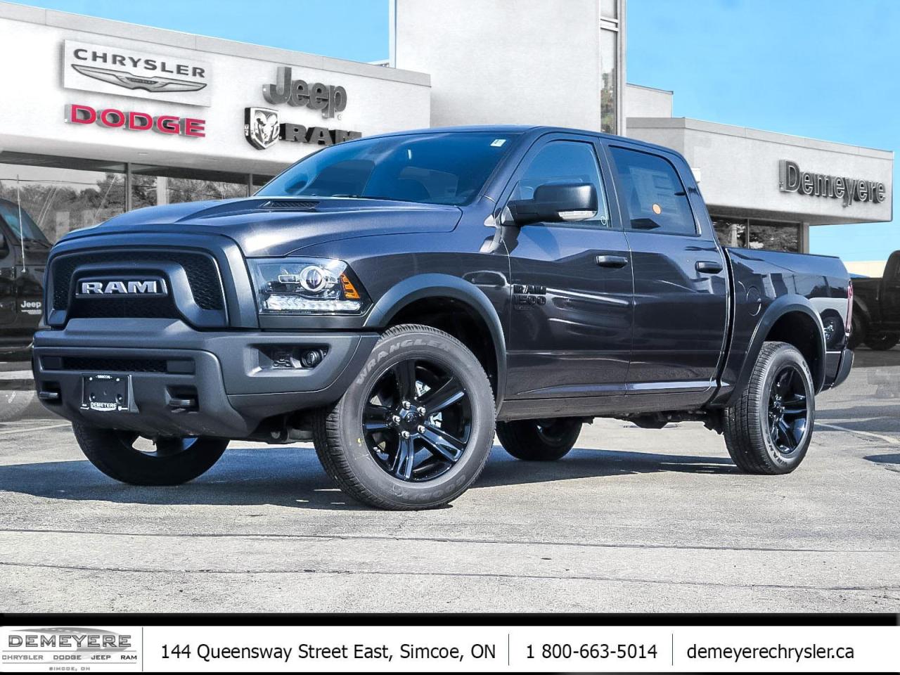 New 2023 RAM 1500 Classic WARLOCK | NAVIGATION | HEATED SEAT & WHEEL for sale in Simcoe, ON