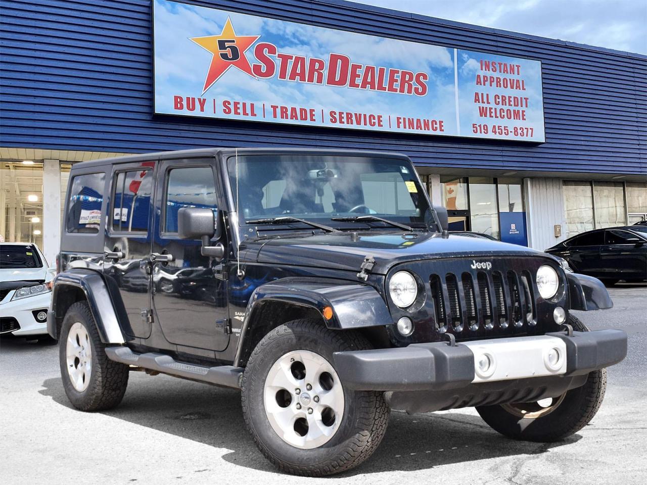 Used 2014 Jeep Wrangler Unlimited 4WD 4dr Sahara MINT! WE FINANCE ALL CREDIT! for sale in London, ON