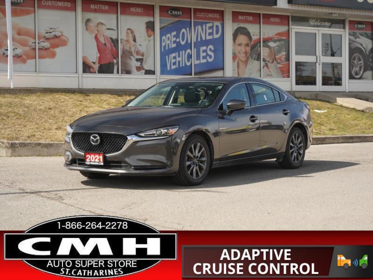 Used 2021 Mazda MAZDA6 GS-L  BLIND-SPOT ADAP-CC ROOF LEATH for sale in St. Catharines, ON