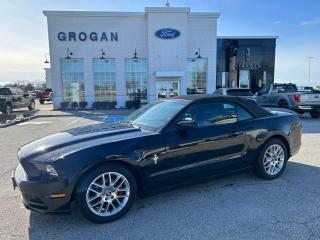 <p><span style=font-size:14px><span style=font-family:Arial,Helvetica,sans-serif>2014 Mustang Premium with 3.7L 6 cylinder engine, 6-speed automatic transmission, power convertible top, navigation, bluetooth, heated front seats, leather seats, power locks/mirrors/windows/sliding seats, cruise control.</span></span></p>