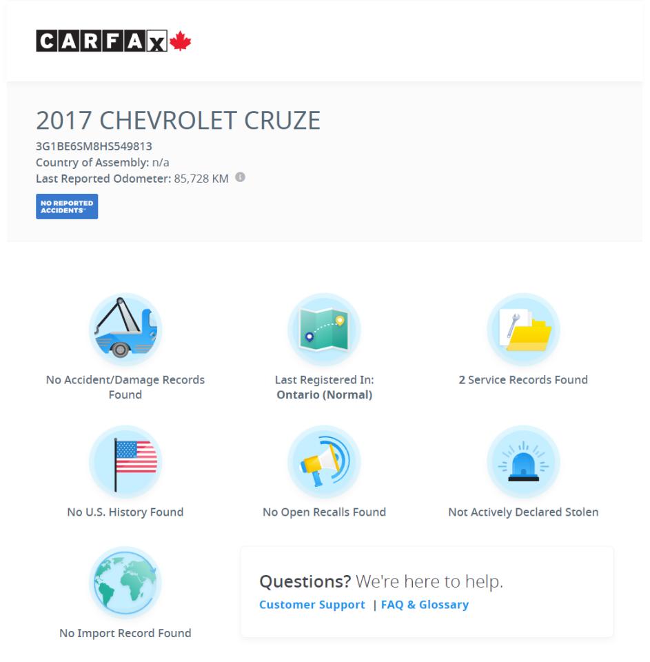 2017 Chevrolet Cruze LT+Camera+ApplePlay+Cruise+Clean Carfax - Photo #13