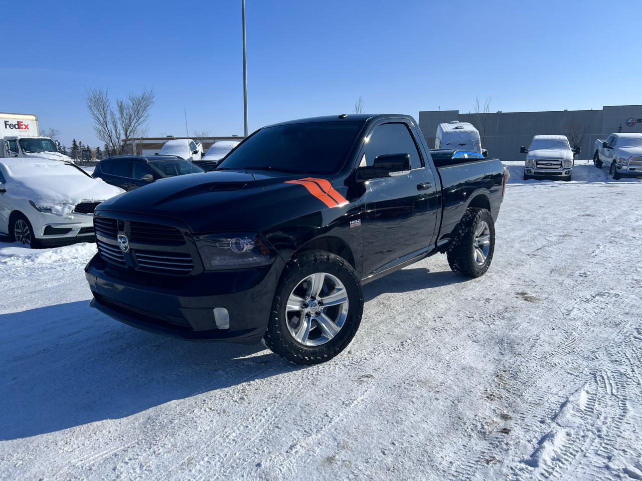 Used 2015 RAM 1500 4WD REG CAB SPORT|$0 DOWN-EVERYONE APPROVED for sale in Calgary, AB