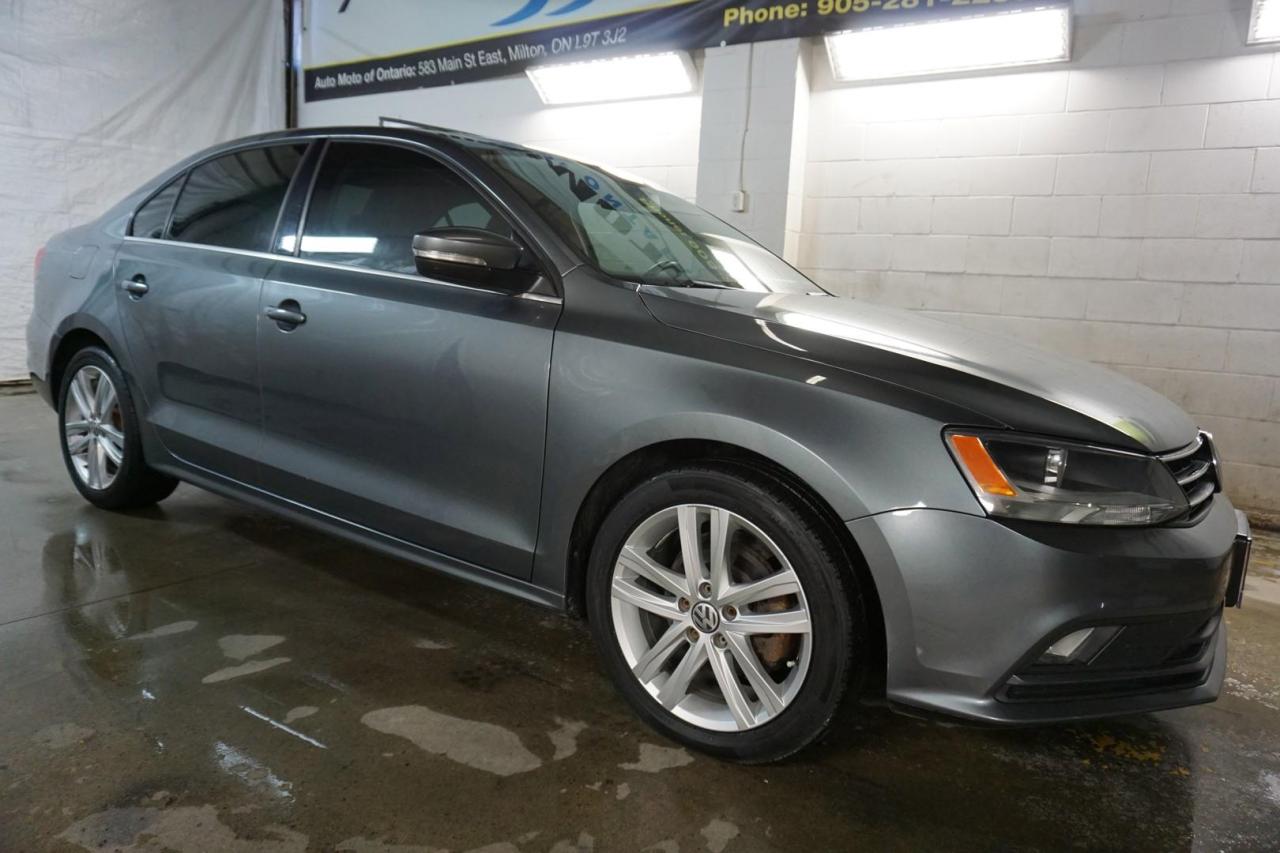 2015 Volkswagen Jetta TDI S DIESEL TURBO HIGHLINE CERTIFIED CAMERA LEATHER HEATED SEATS SUNROOF CRUISE ALLOYS