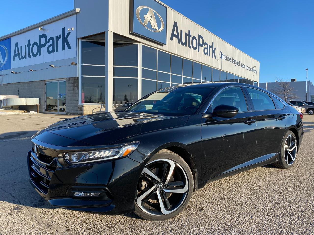 Used 2019 Honda Accord Sport 1.5T !! LOW KM'S !! | MANUAL | SUNROOF | LEATHER | ADAPTIVE CRUISE CONTROL | LANEKEEP ASSIST for sale in Innisfil, ON