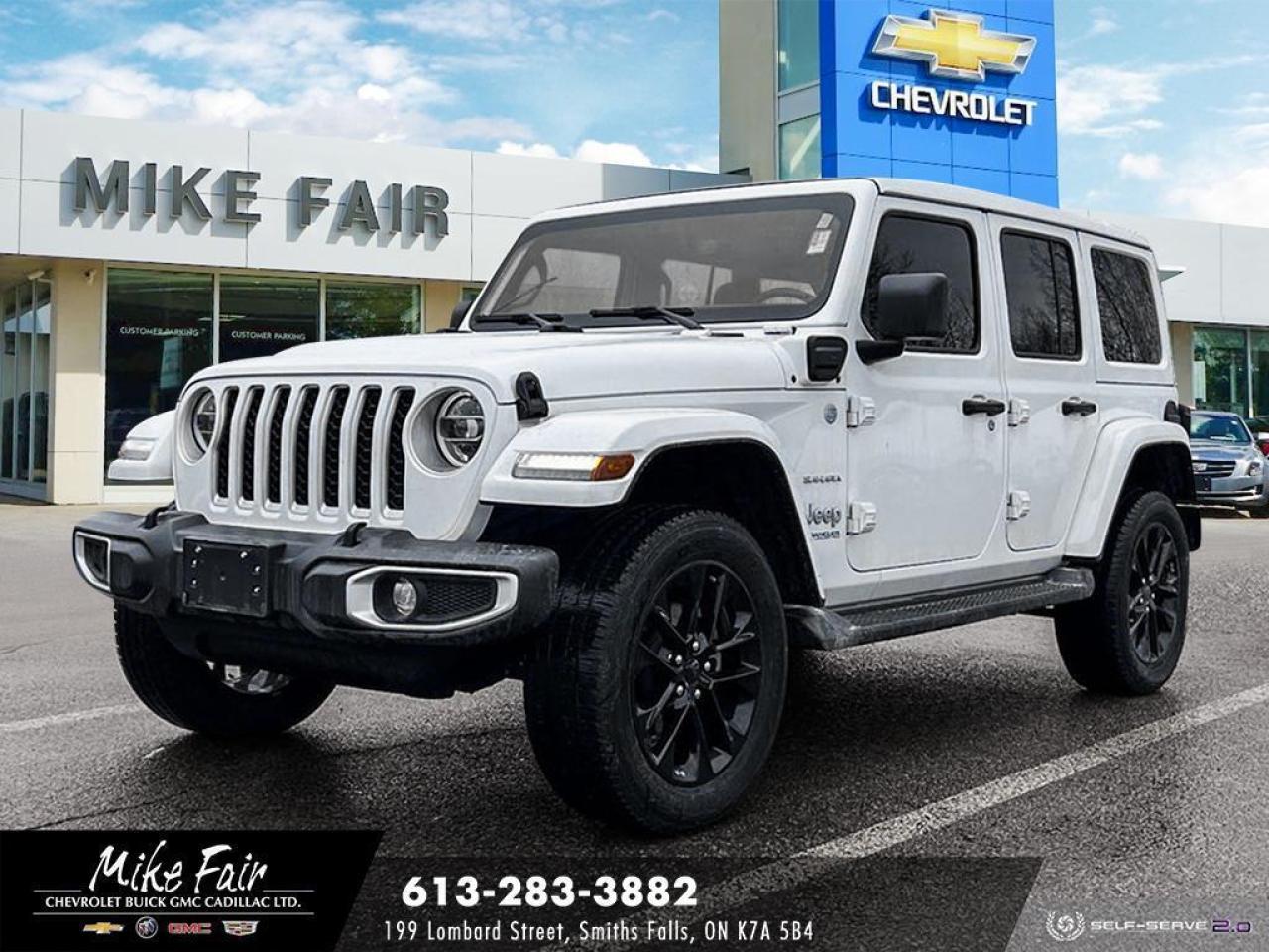 Used 2021 Jeep Wrangler Unlimited 4xe Sahara for sale in Smiths Falls, ON