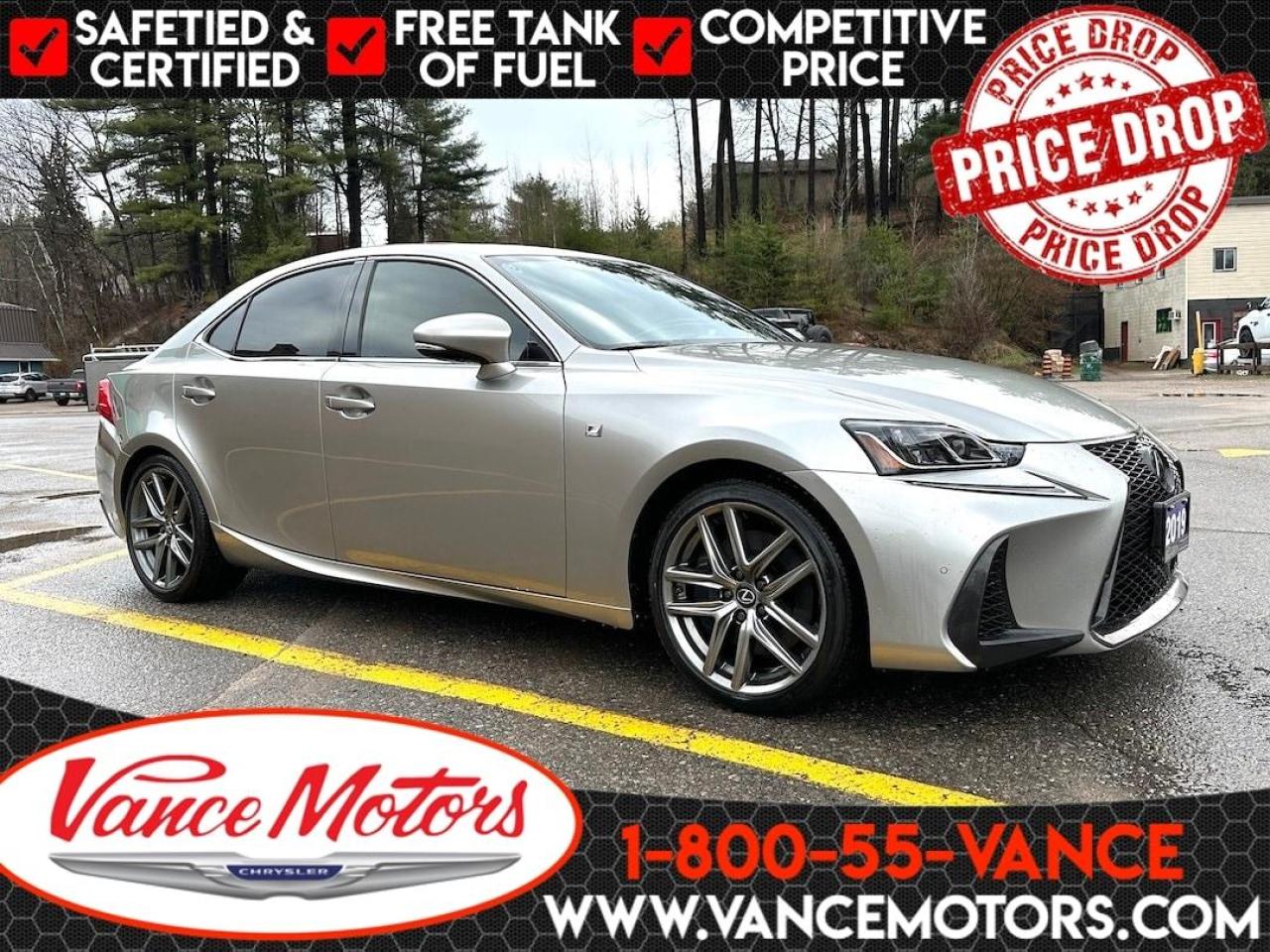 Used 2019 Lexus IS 350 AWD for sale in Bancroft, ON
