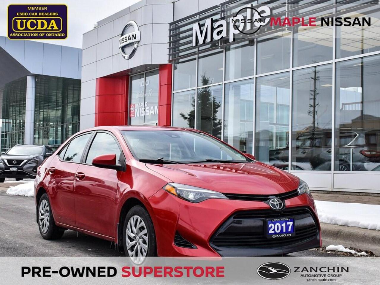 Used 2017 Toyota Corolla LE Bluetooth Lane Departure Alert Rear View Camera for sale in Maple, ON
