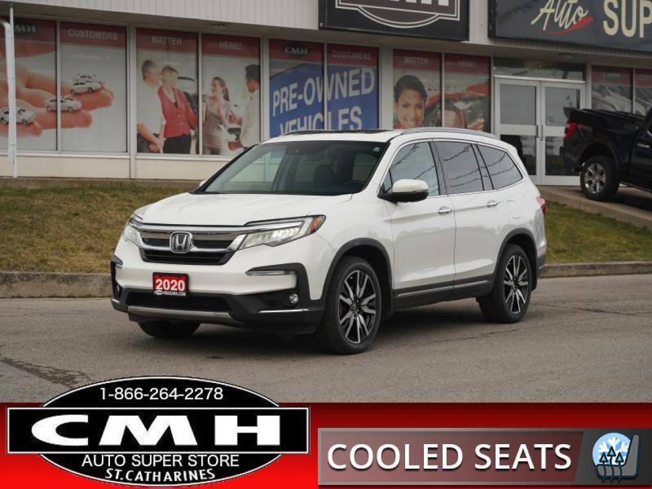 2020 Honda Pilot Touring  NAV ADAP-CC DVD ROOF HTD-S/W
