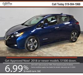 Used 2018 Nissan Leaf S- NO GAS NEEDED for sale in Kitchener, ON