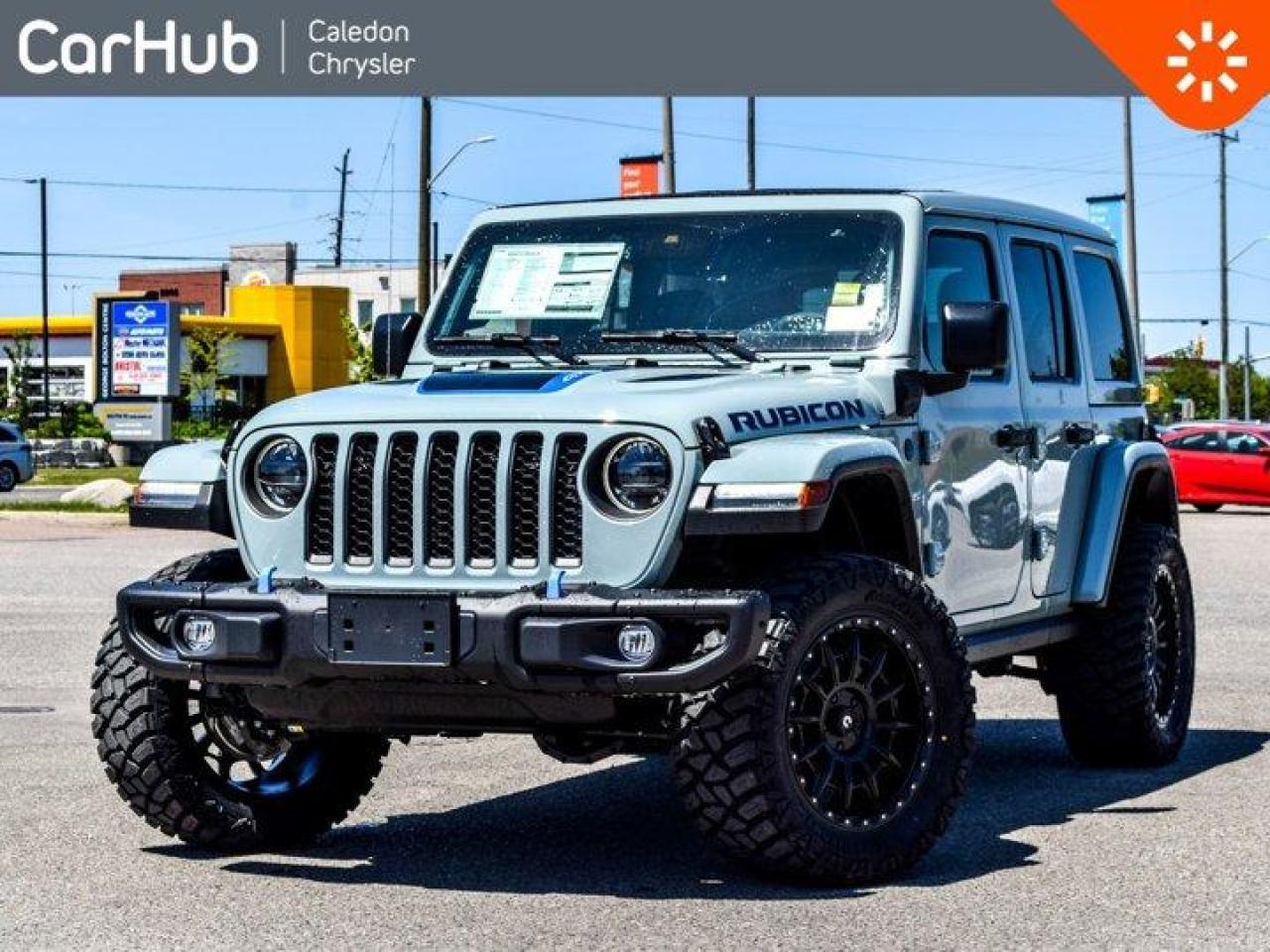New 2023 Jeep Wrangler 4xe Rubicon 4 Door Sky roof Advanced Safety Grp LED Lighting for sale in Bolton, ON