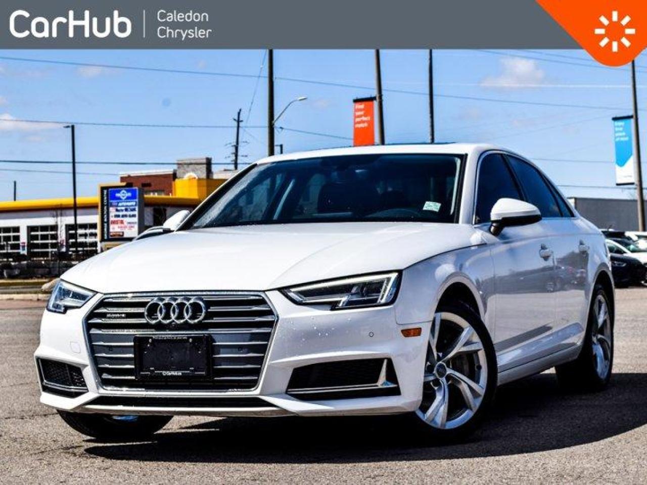 Used 2019 Audi A4 Sedan Progressive Quattro Sunroof Navi Leather Heated Frt Seats for sale in Bolton, ON