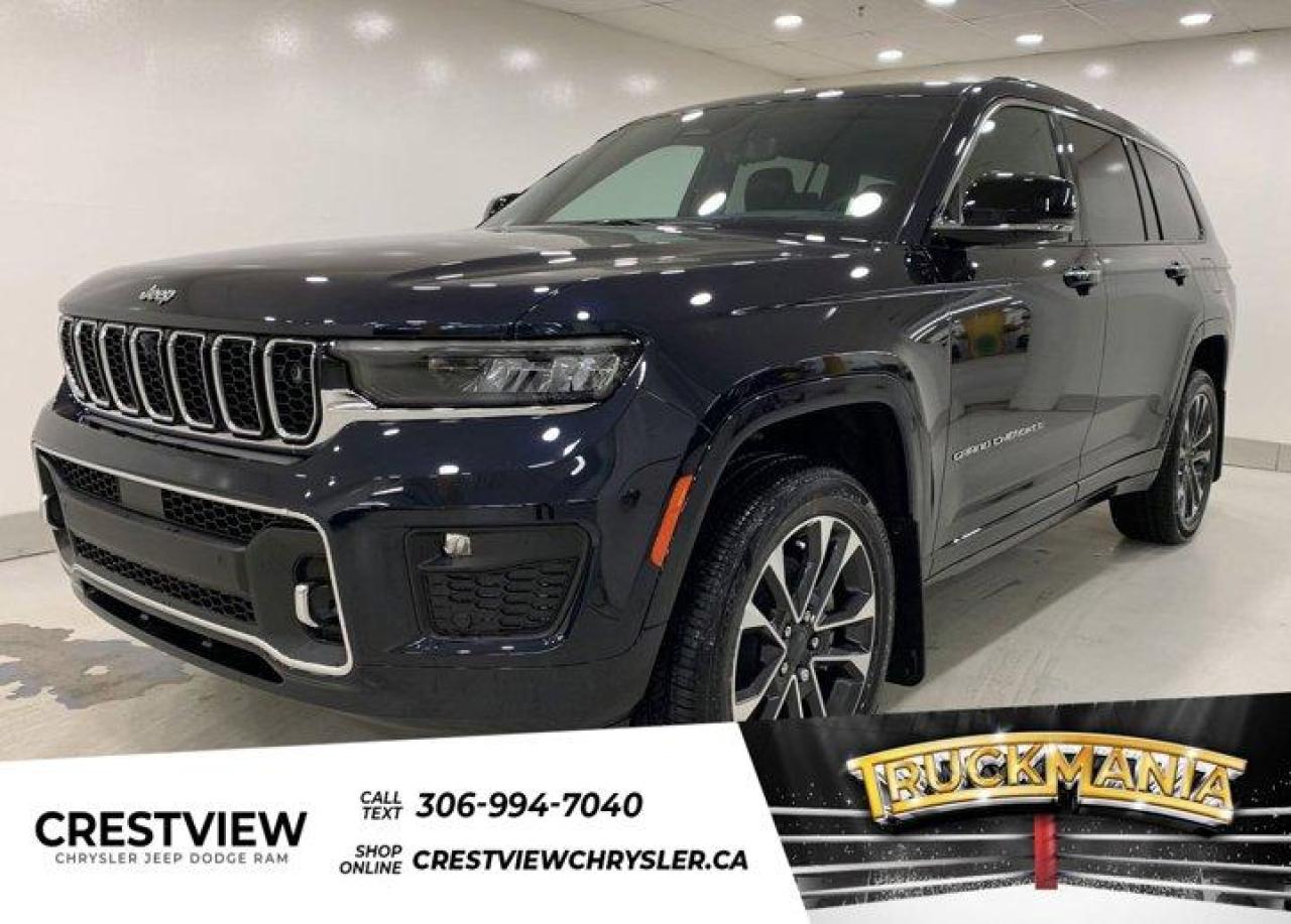 New 2023 Jeep Grand Cherokee L Overland for sale in Regina, SK