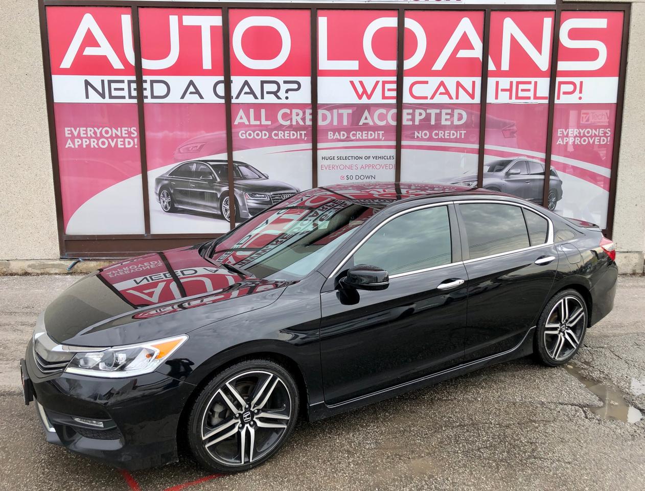 Used 2017 Honda Accord Sport-ALL CREDIT ACCEPTED for sale in Toronto, ON