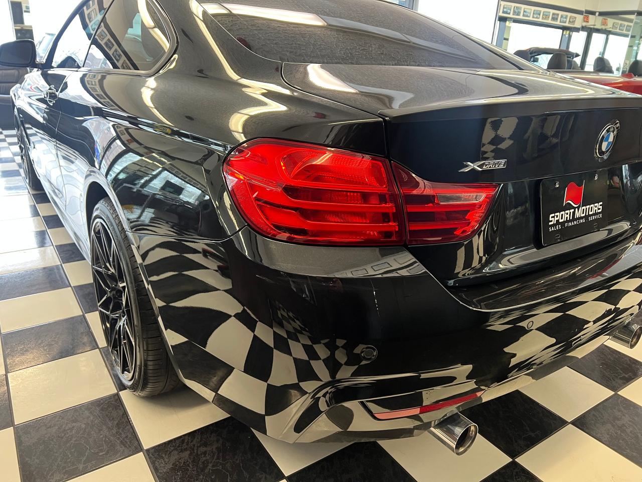 2016 BMW 4 Series 435i TECH Xdrive+Red Leather+GPS+CLEAN CARFAX - Photo #40