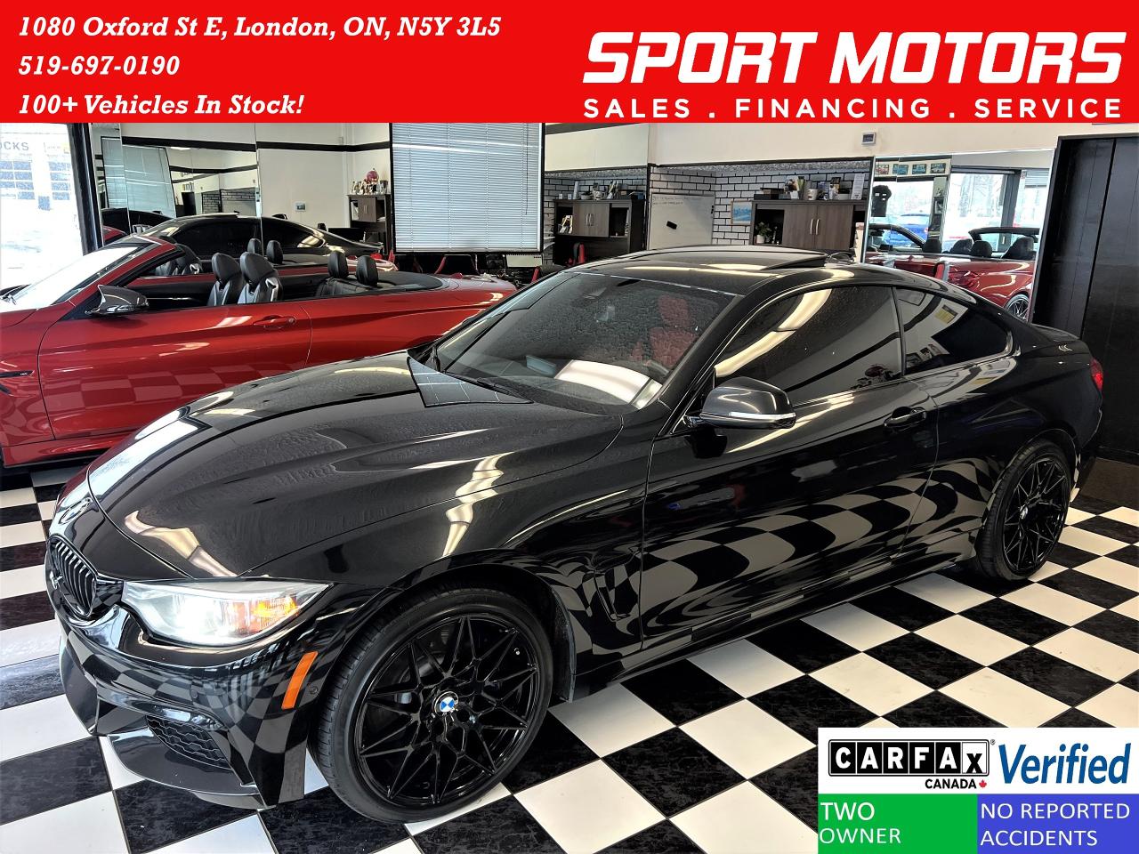 2016 BMW 4 Series 435i TECH Xdrive+Red Leather+GPS+CLEAN CARFAX - Photo #1