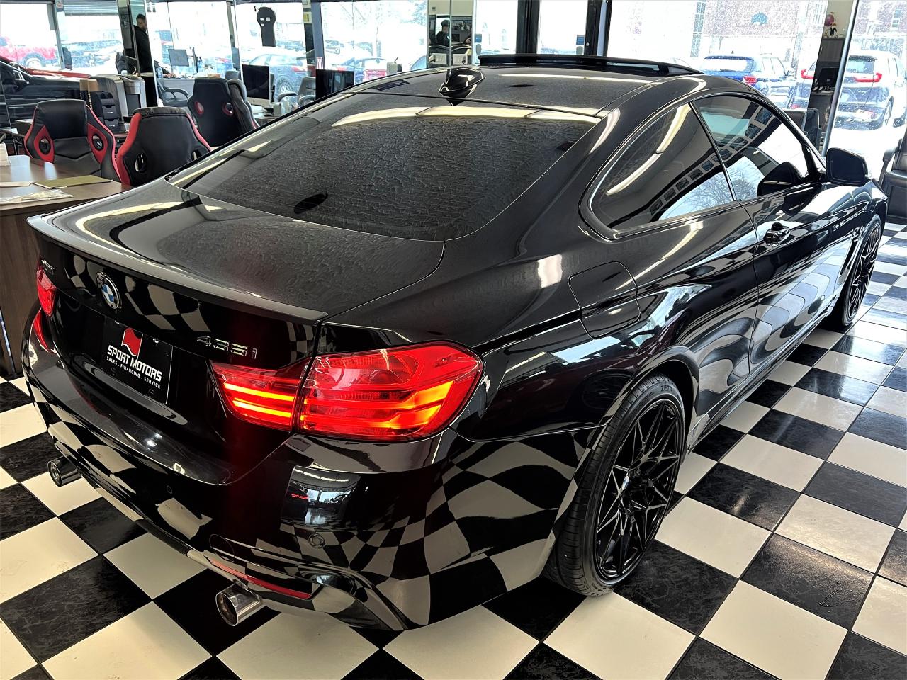 2016 BMW 4 Series 435i TECH Xdrive+Red Leather+GPS+CLEAN CARFAX - Photo #4