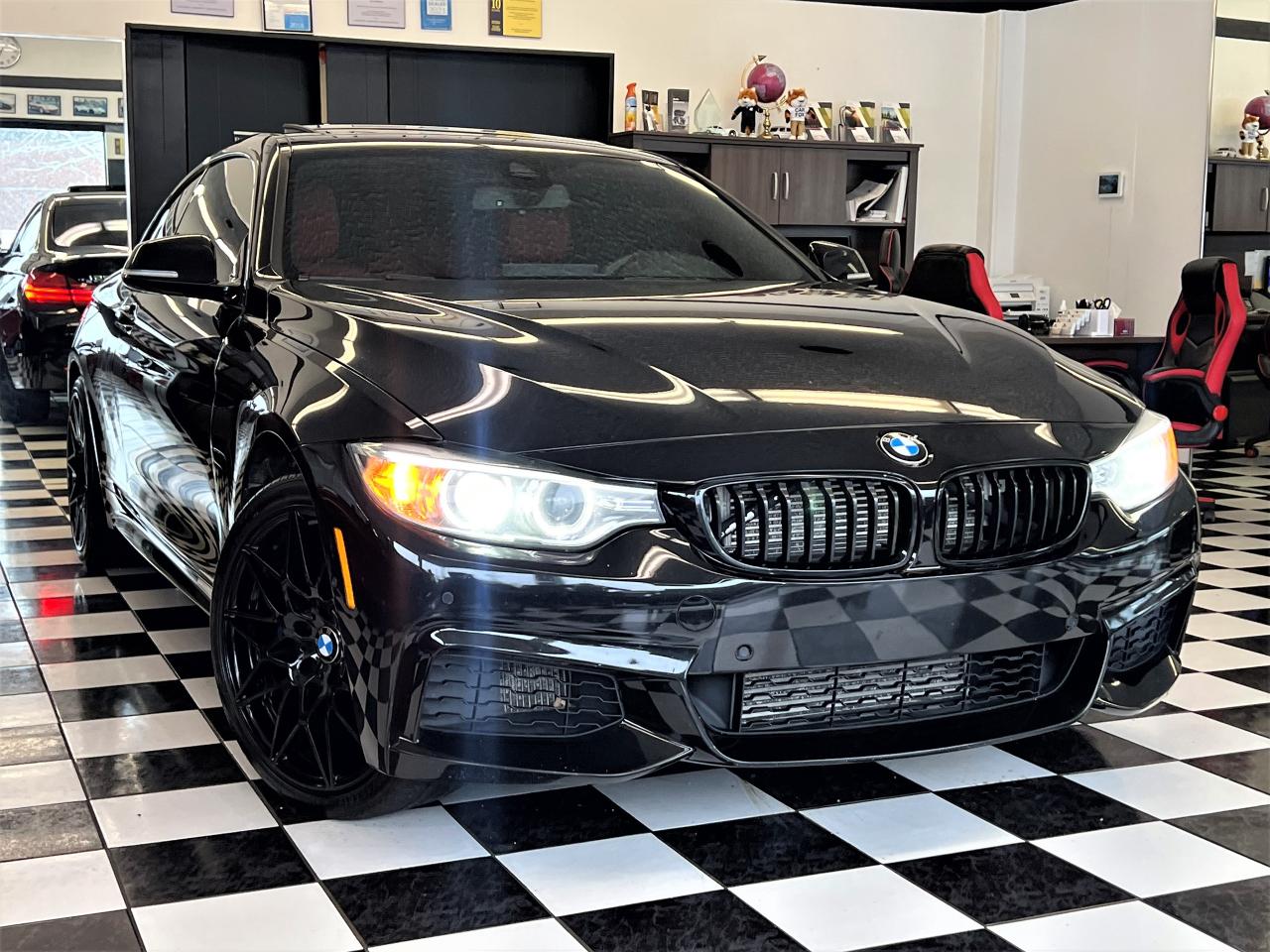 2016 BMW 4 Series 435i TECH Xdrive+Red Leather+GPS+CLEAN CARFAX - Photo #14