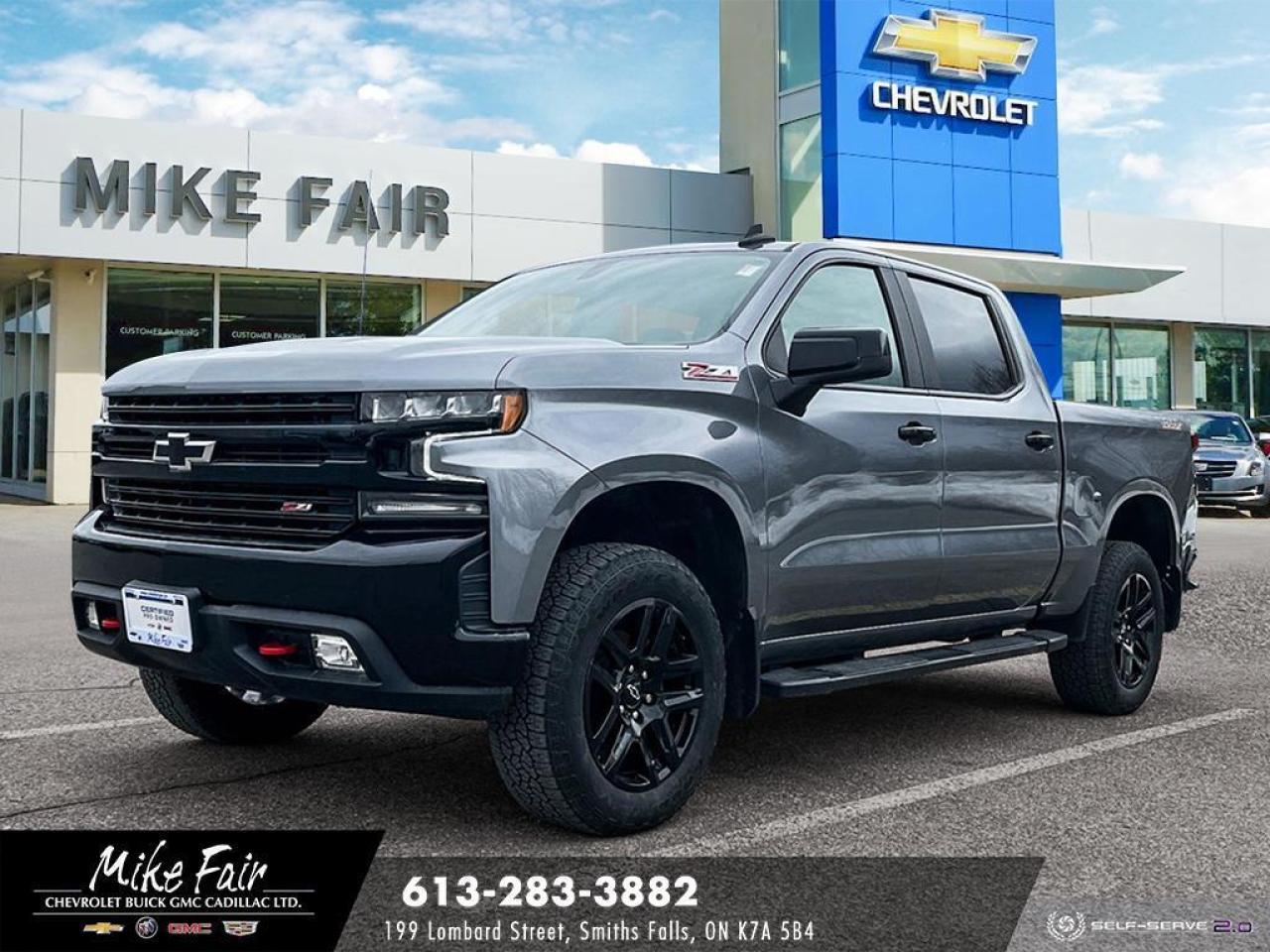 Used 2022 Chevrolet Silverado 1500 LTD LT Trail Boss keyless start, heated outside mirrors, heated front seats/steering wheel,auto stop/start for sale in Smiths Falls, ON