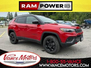 New 2023 Jeep Compass Trailhawk Elite 4x4...TURBO*LOADED*TOW! for sale in Bancroft, ON