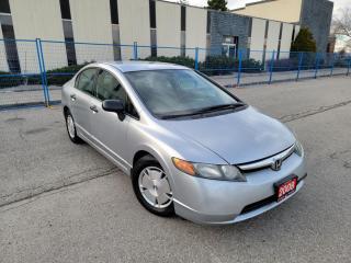 Used 2008 Honda Civic POWER WINDEOWS,POWER MIRRORS,AUX,CERTIFIED for sale in Mississauga, ON