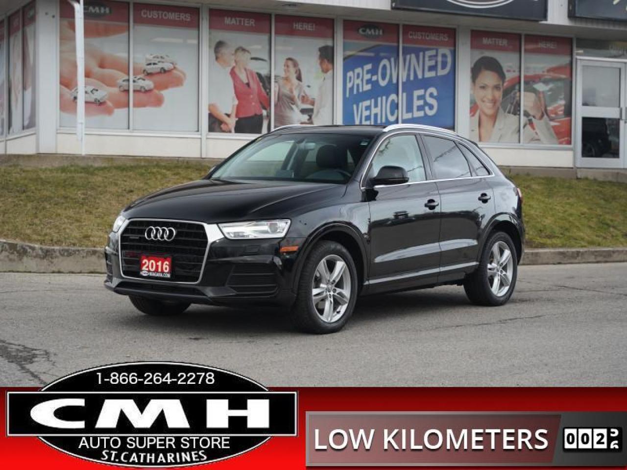 2016 Audi Q3 2.0T Progressiv  PARK-SENS ROOF LEATH 18-AL