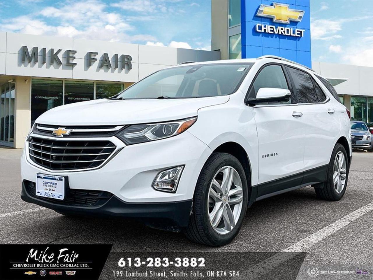 Used 2019 Chevrolet Equinox Premier AWD, power sunroof, HD surround vision, heated front seats/steering wheel for sale in Smiths Falls, ON