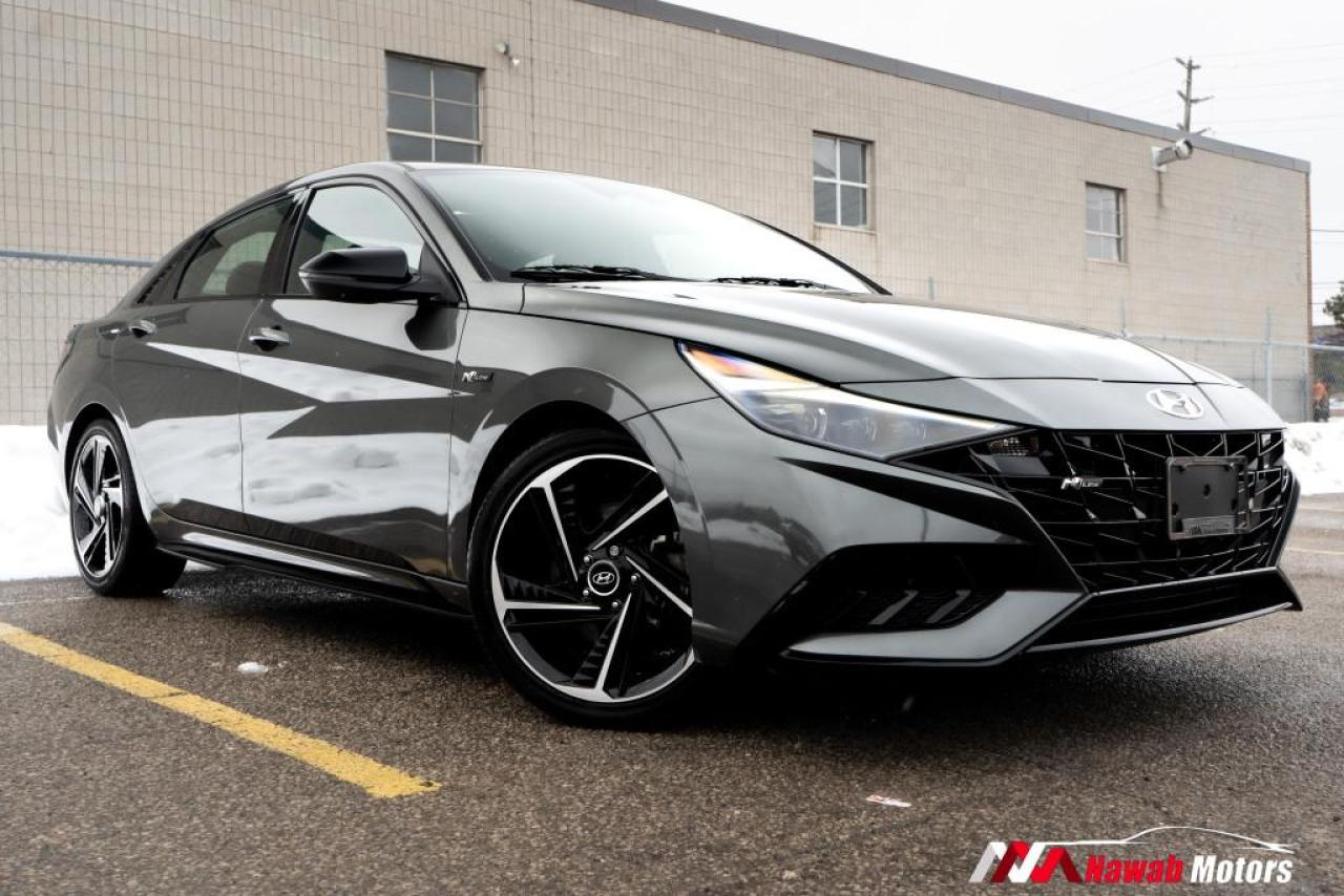 Used 2021 Hyundai Elantra N LINE DCT|BOSE SOUND SYSTEM|HEATED SEATS|ALLOYS|SUNROOF| for sale in Brampton, ON