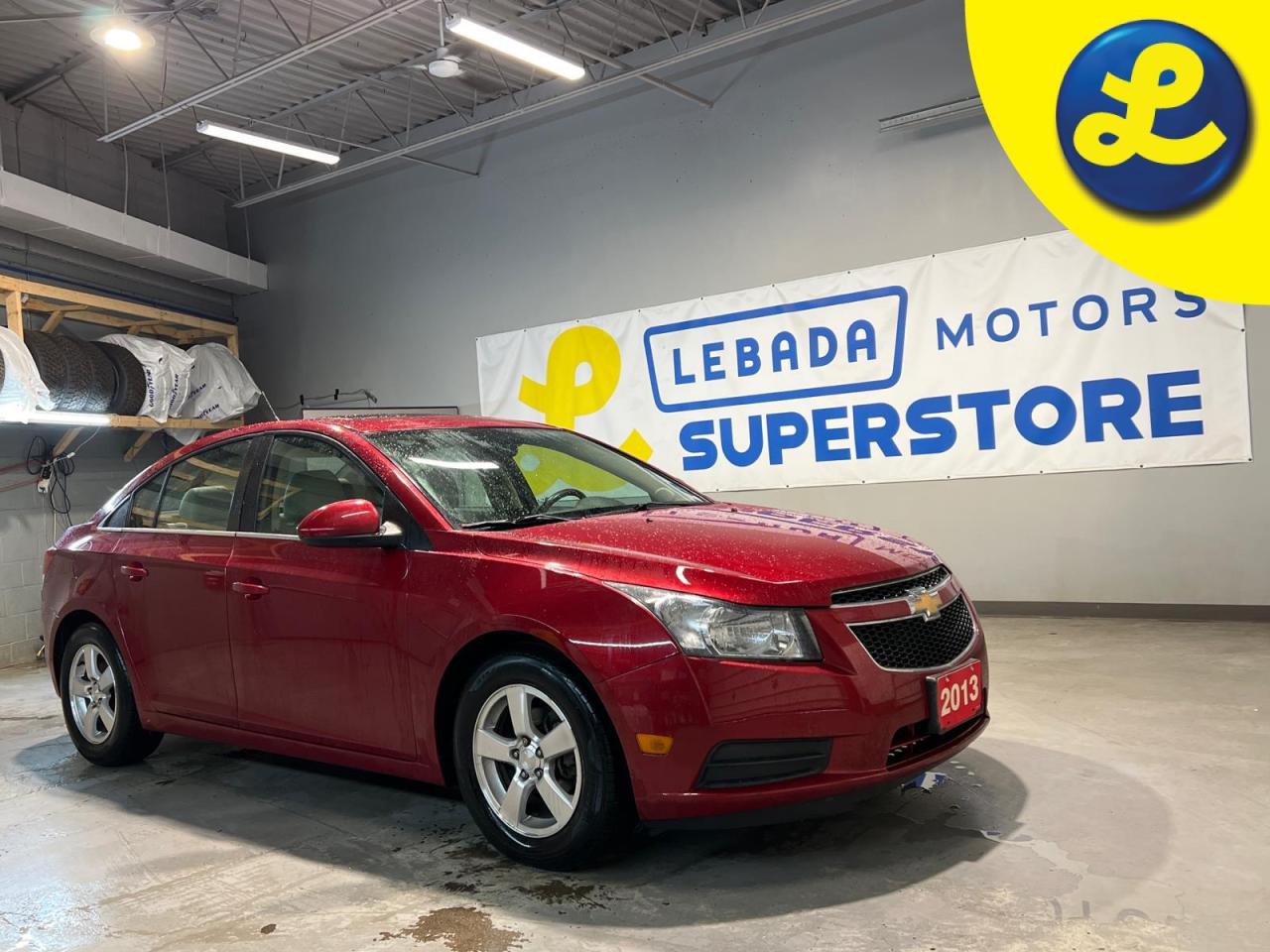 Used 2013 Chevrolet Cruze LT  Turbo * Heated Leather Seats * Sunroof * Remote Start * Cruise Control * Steering Wheel Controls * Hands Free Calling * ON Star * Keyless Entry * for sale in Cambridge, ON