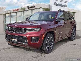 New 2023 Jeep Grand Cherokee Overland Save Today with Small Town Savings! for sale in Steinbach, MB