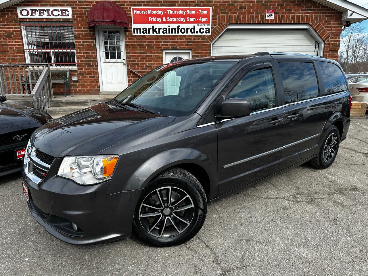 2015 Dodge Grand Caravan Crew+ Heated LTHR Sunroof DVD Bluetooth XM Backup