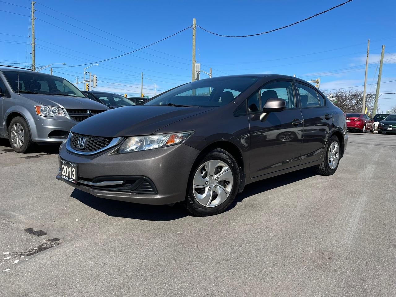 2013 Honda Civic AUTO 4DR NO ACCIDENT CERTIFED BLUE TOOTH - Photo #1