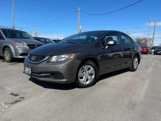 Used 2013 Honda Civic AUTO 4DR NO ACCIDENT CERTIFED BLUE TOOTH for sale in Oakville, ON