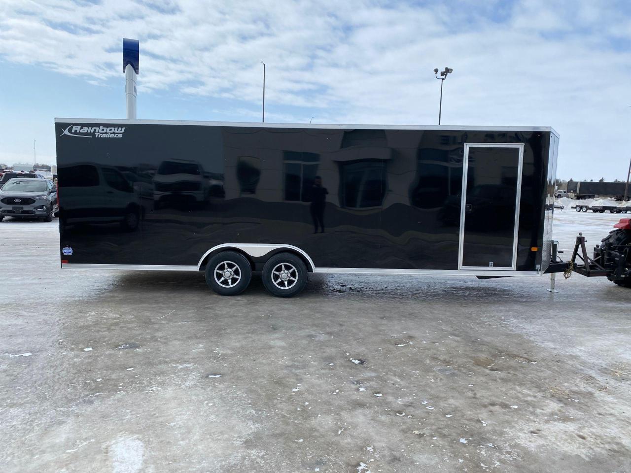 2023 Rainbow Trailer 8.5' x 24' Excursion Ramp Door