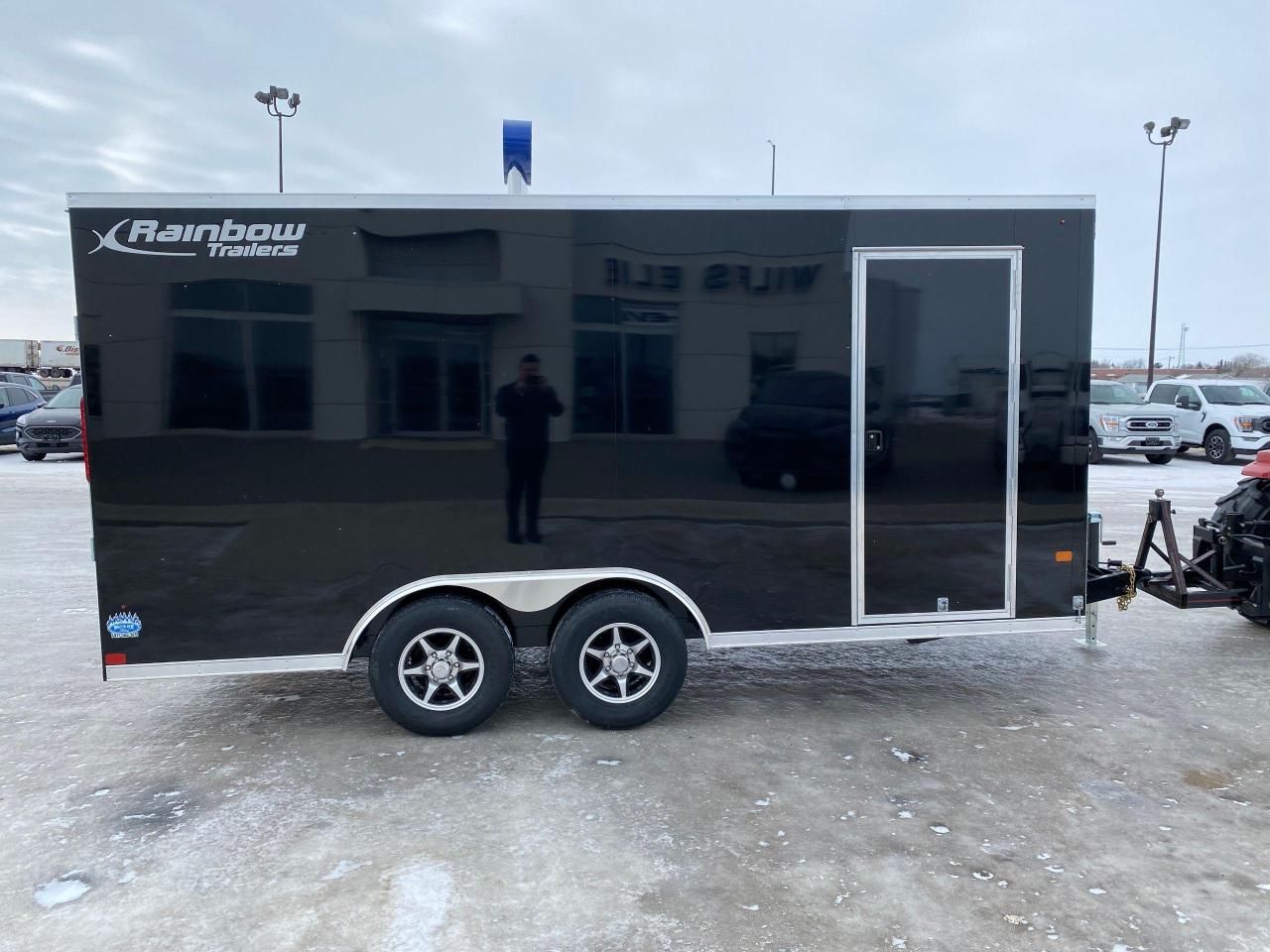 2023 Rainbow Trailer 8.5 x 16 Excursion Ramp Door