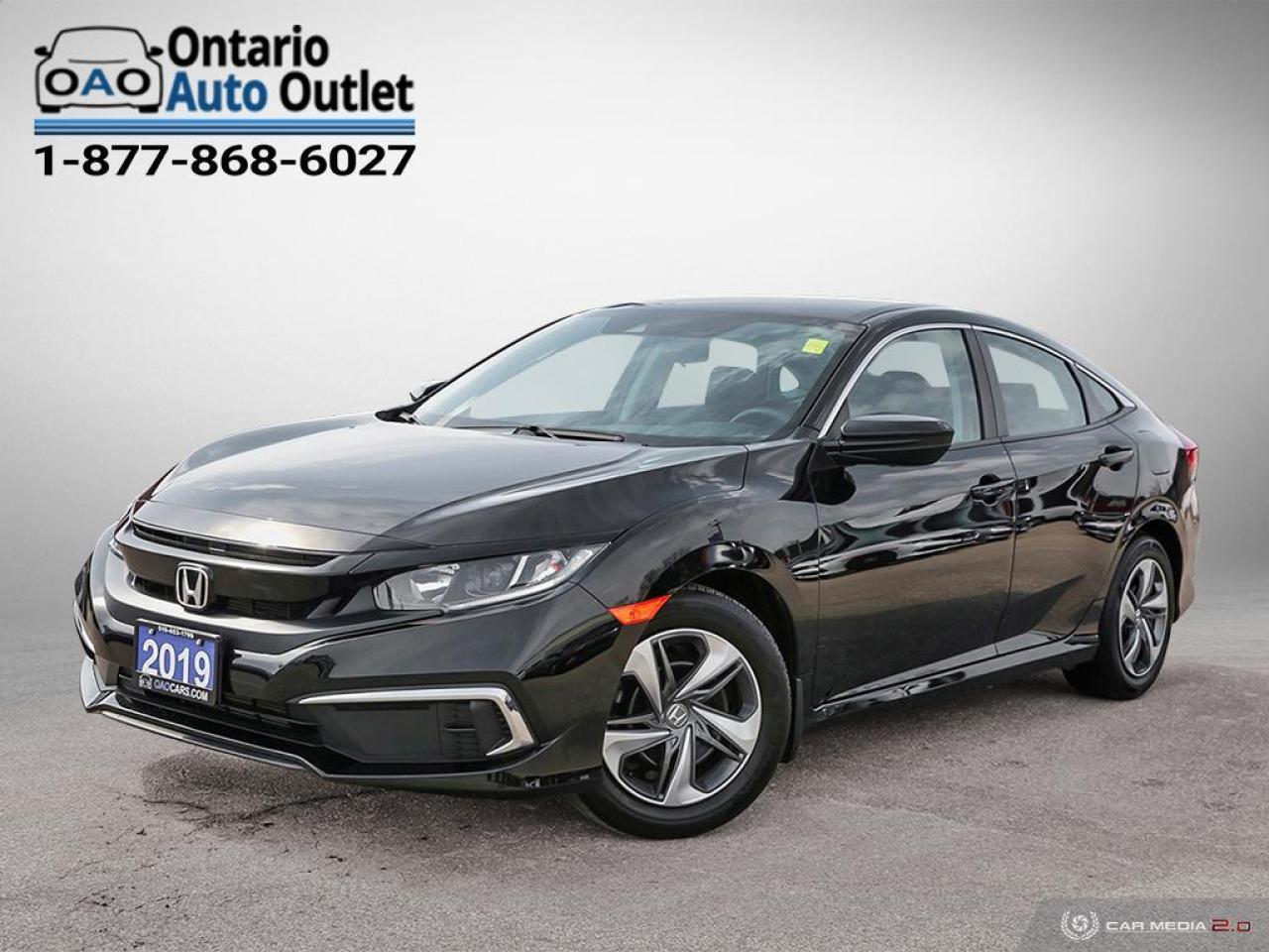 2019 Honda Civic LX / NO ACCIDENTS / CARPLAY / HEATED SEATS