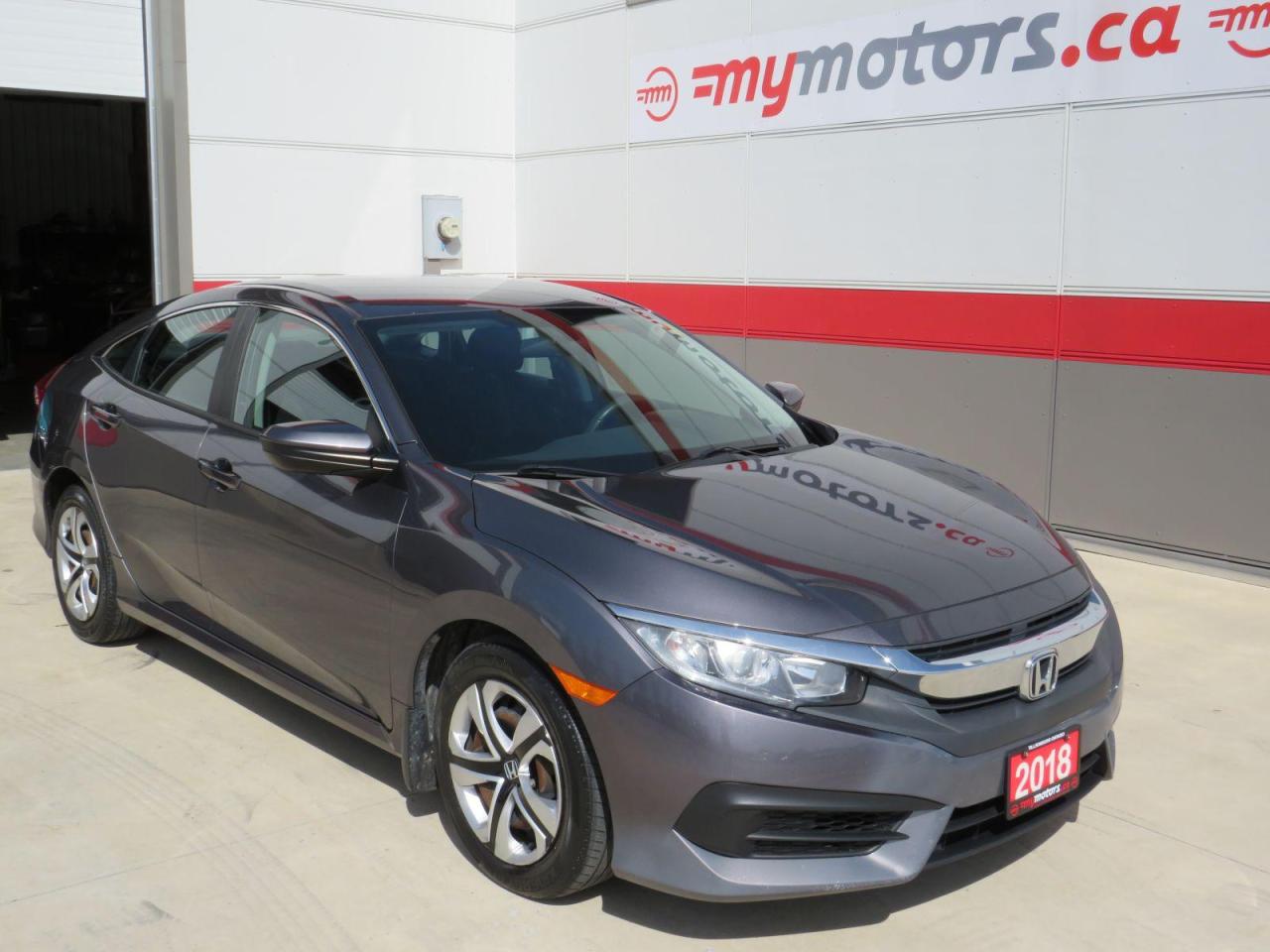 Used 2018 Honda Civic Sedan LX  (**NO REPORTED ACCIDENTS**AUTO HEADLIGHTS**CRUISE** STEERING WHEEL CONTROLS**HEATED SEATS**BACKUP CAMERA**AUTOMATIC**) for sale in Tillsonburg, ON