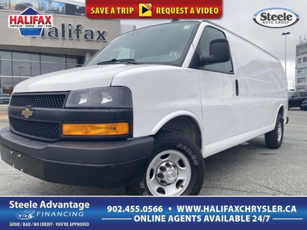 Used 2019 Chevrolet Express Cargo Van 2500 Ext - Only 100,000 km !! Lease to Own Me ! for sale in Halifax, NS