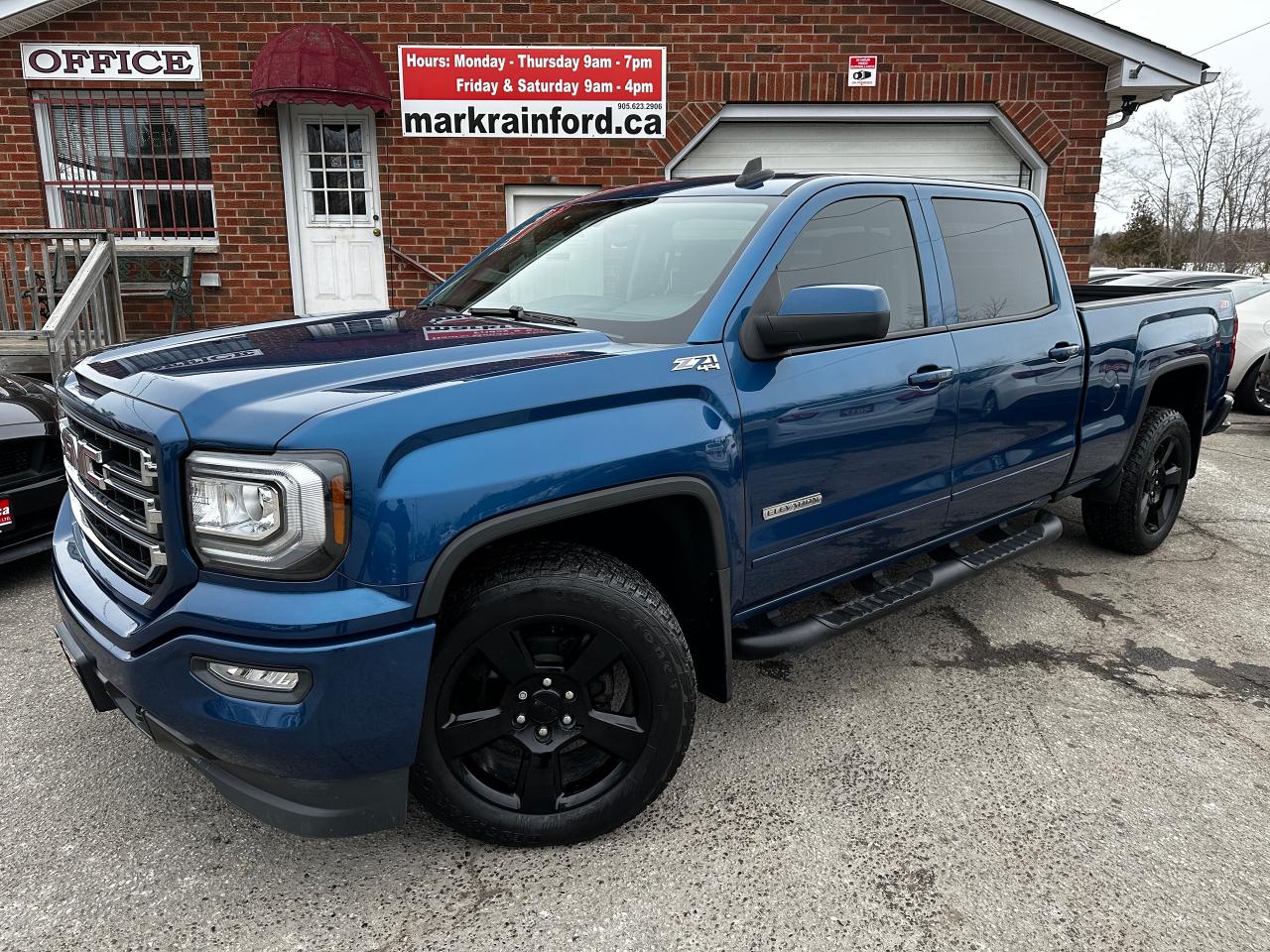 2018 GMC Sierra 1500 SLE Crew Z71 LB CarPlay AAuto HTD CLTH Backup Cam
