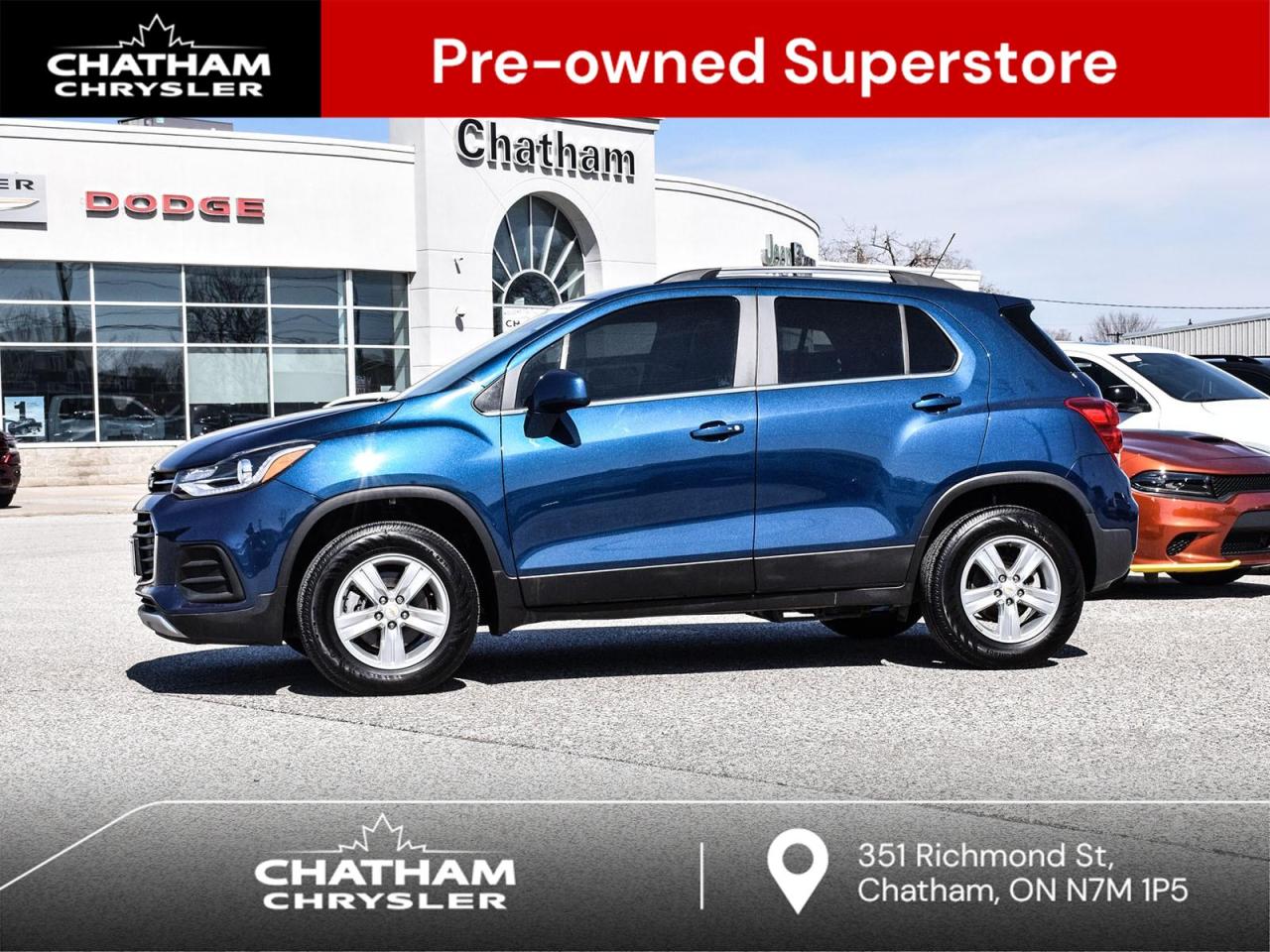 Used 2020 Chevrolet Trax LT for sale in Chatham, ON