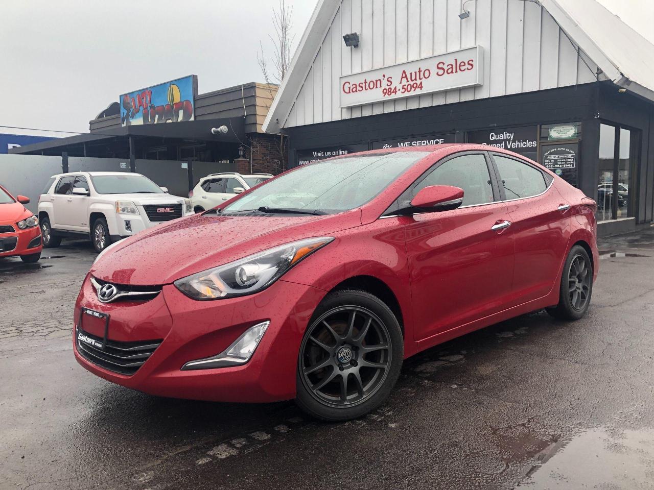 Used 2016 Hyundai Elantra Limited LOADED! ROOF! HEATED LEATHER! for sale in St Catharines, ON