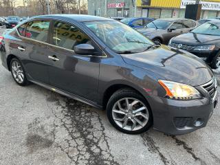 Used 2014 Nissan Sentra SR/AUTO/BLUE TOOTH/FOG LIGHTS/SPOILER/ALLOYS for sale in Scarborough, ON