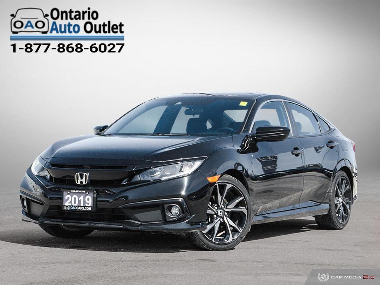 2019 Honda Civic SPORT / NO ACCIDENTS / HEATED SEATS / CARPLAY