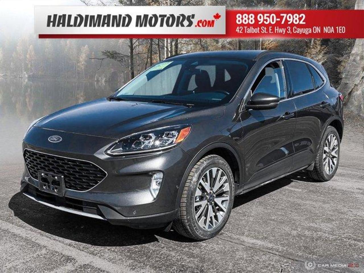 Used 2020 Ford Escape Titanium Hybrid for sale in Cayuga, ON