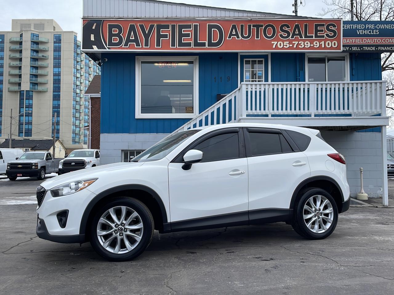 Used 2015 Mazda CX-5 GT AWD **Leather/Sunroof/Navigation** for sale in Barrie, ON