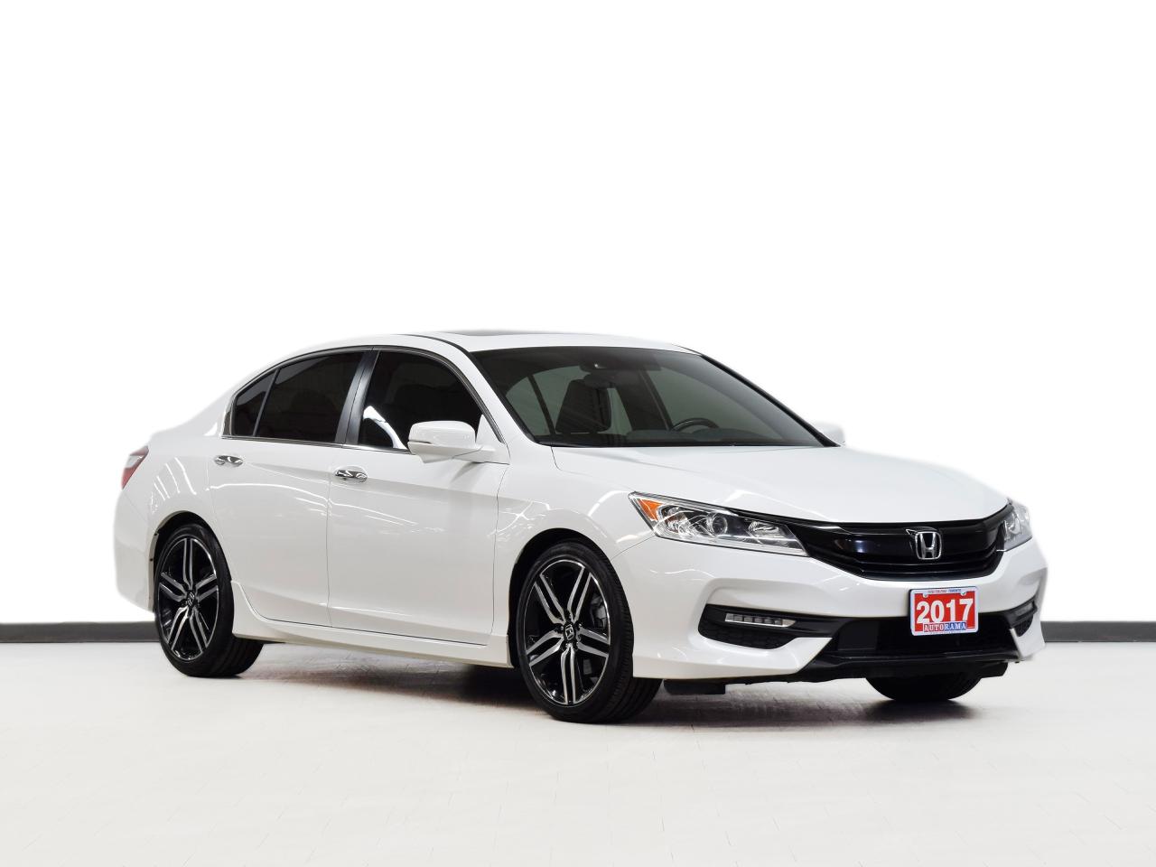 2017 Honda Accord SPORT | Leather | Sunroof | LaneKeep | CarPlay
