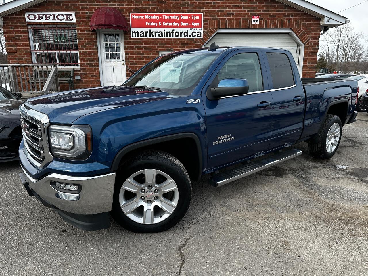 2019 GMC Sierra 1500 SLE DBLCAB Kodiak HTD Cloth CarPlay AAuto RearCam
