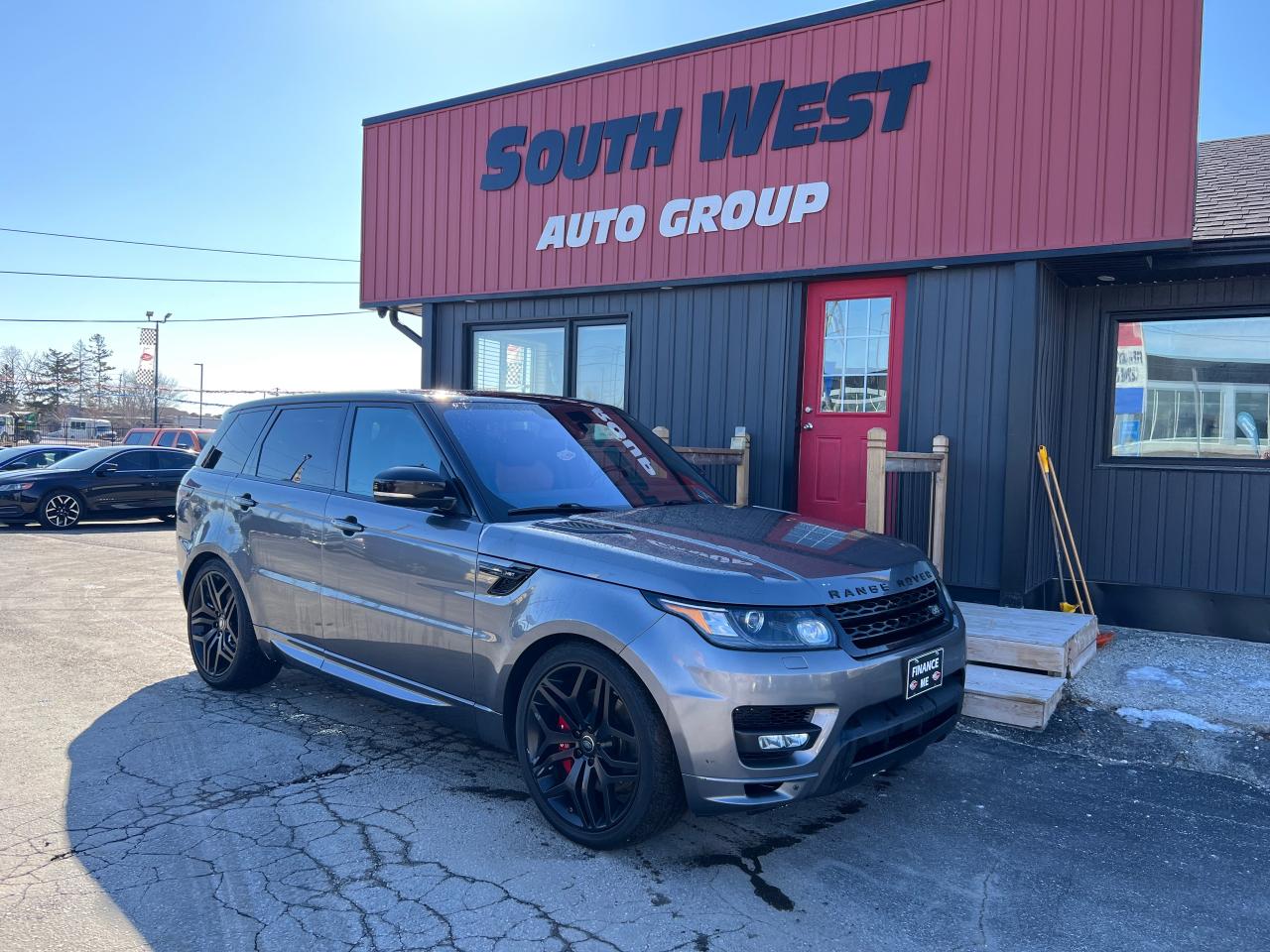 2016 Land Rover Range Rover Sport V6 SPRCHRGD|Navi|PanoRoof|Backup|AirRide|HtdLthrSe
